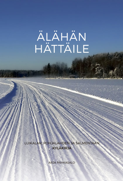 Yli 400-sivuinen Luikalan, Pohjalahden ja Salmentaan kyläkirja julkistetaan perjantaina.