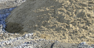 hiekkaa ja soraa