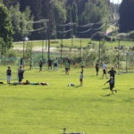 FC Kangasalan futisjunnut juhlivat kolmen sarjan voittoa