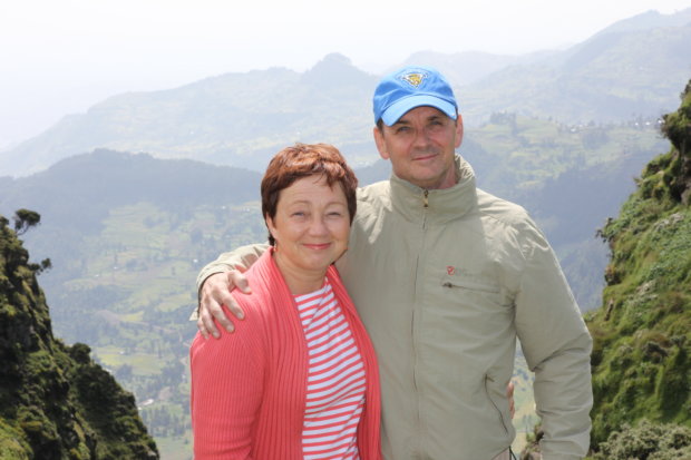 Sari ja Vesa Lehtelä tekivät neljä vuotta lähetystyötä Etiopiassa. Kuva: Raimo Tuppurainen.