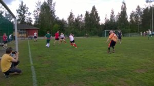 Nuorisovaltuusto haastoi kunnanvaltuuston jalkapallo-otteluun loppukesästä. 