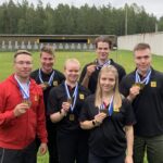 Heikkilät ja Kymppi-64 putsasivat palkintopöydän Inkoossa – joukkuekilpailun erikoisuudessa voittajajoukkueessa ampuivat veljekset ja hopeajoukkueessa isä poikineen
