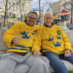 Ruotsalainen Patrik toi isänsä Rogerin vihdoin MM-reissulle: ”Suomea vastaan joka ikisellä vaihdolla ja taklauksella on tavallistakin suurempi merkitys”