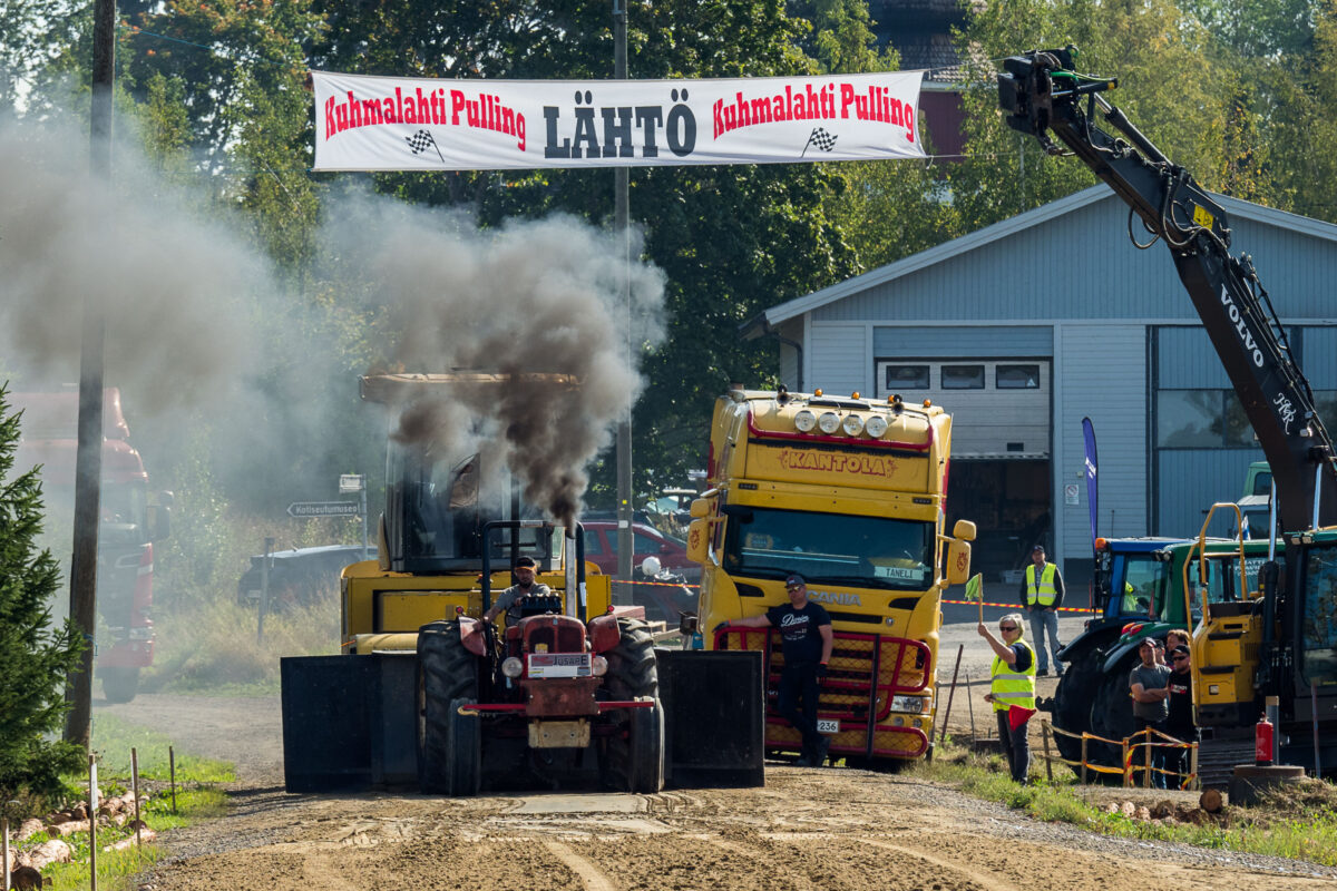 Kuhmalahti Pulling käydään tänä vuonna mäkivetokisana